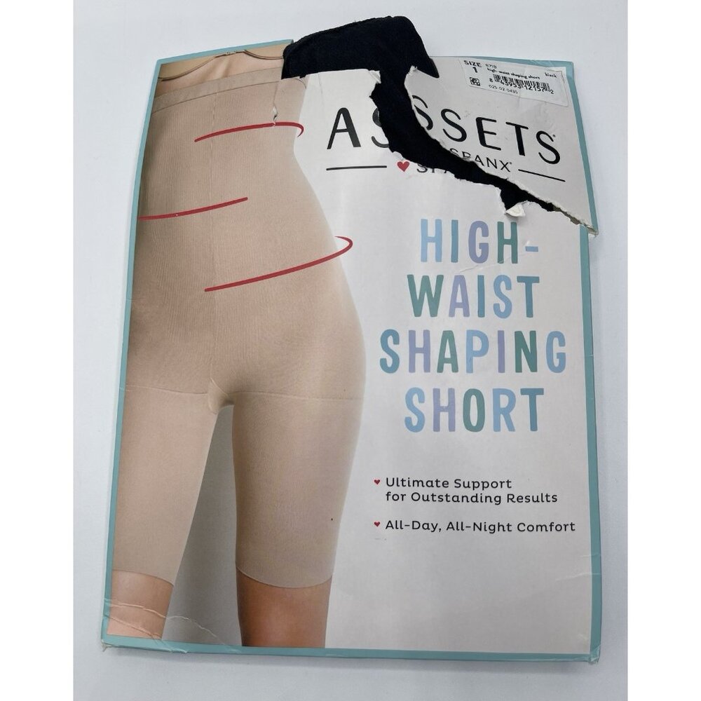 Spanx Assets Black Size 1 High Waist Shaping‎ Short